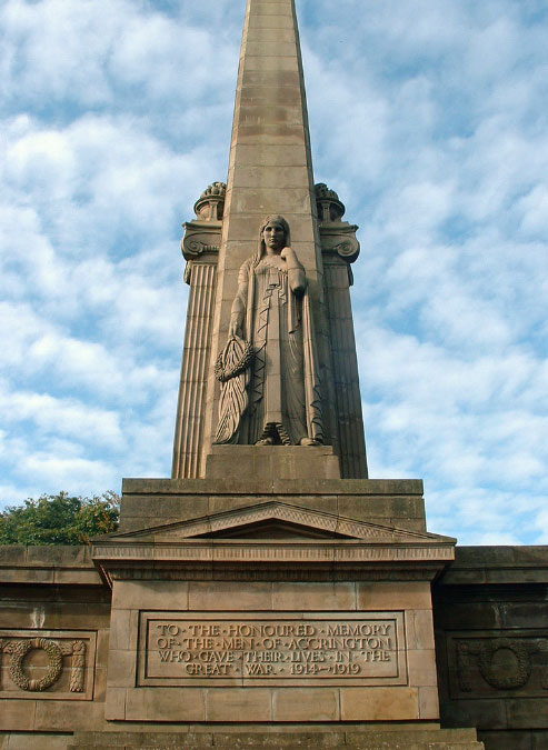 The War Memorial for Accrington (Lancashire)