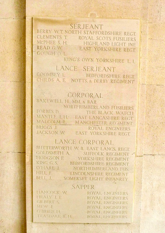 The Yorkshire Regiment War Graves