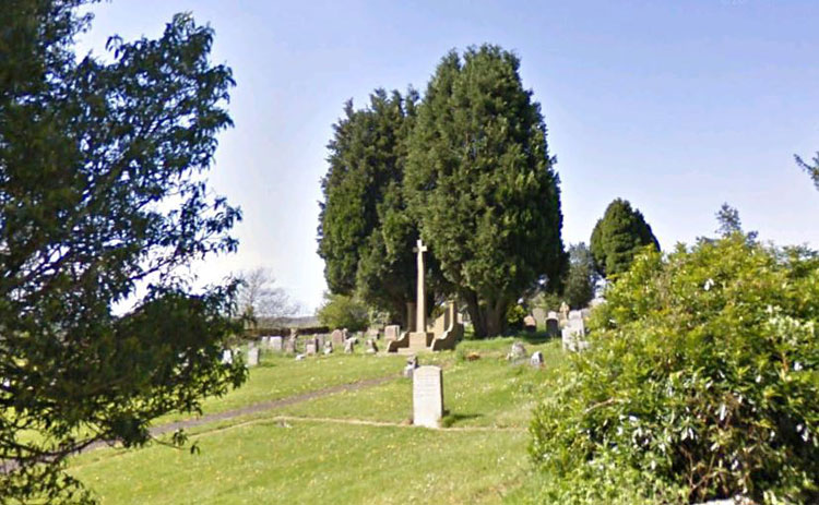 The Austwick Church Cemetery (seen from the road)