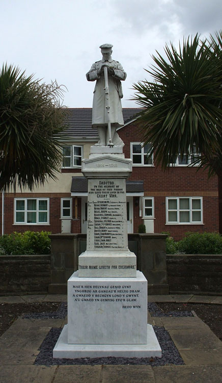 The Bagillt (Flintshire) War Memorial 