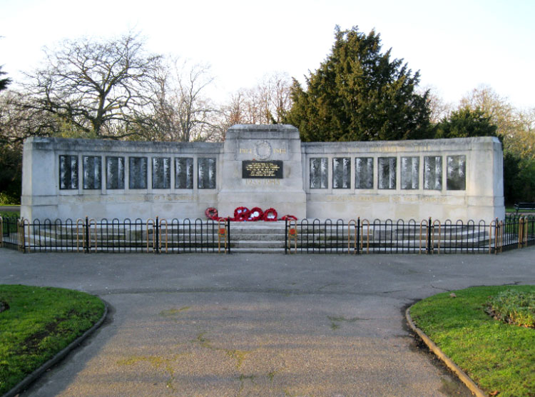 The War Memorial for Barking (Essex)