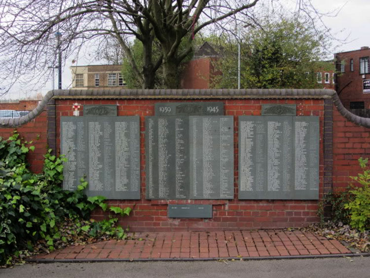 The Commemorative Plaques for the Bilston War Memorial