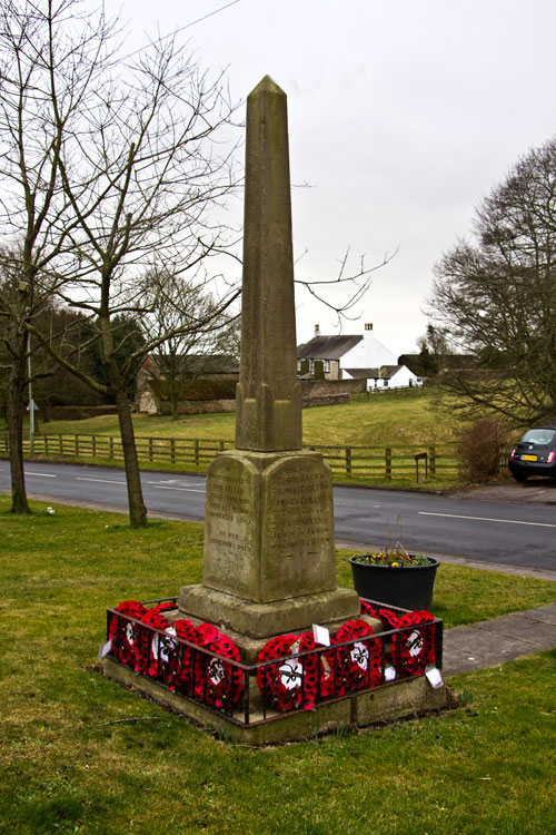 The War Memorial for Brandon, Co. Durham 