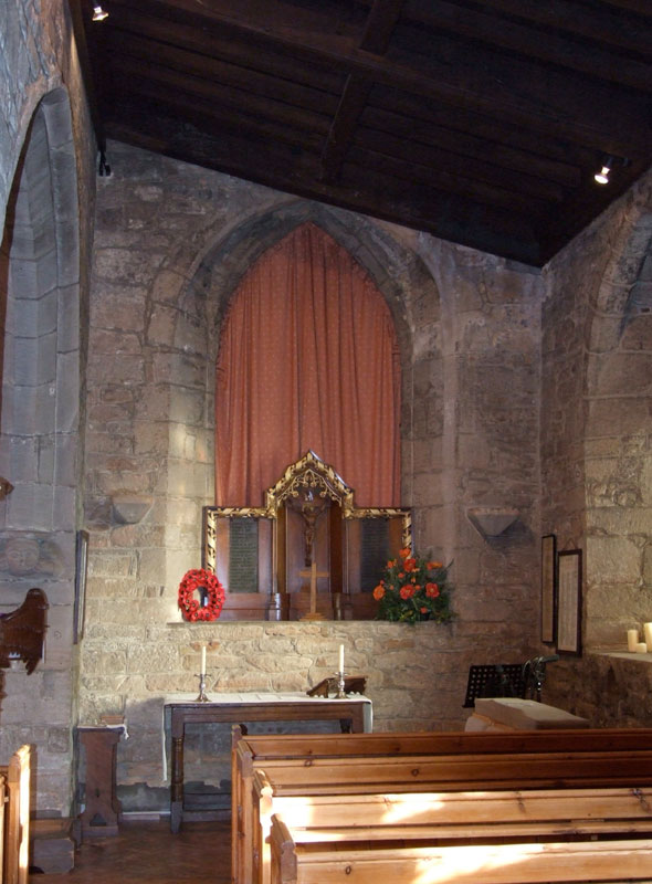 The War Memorial in St. Michael's Church, Breaston (Drebyshire)