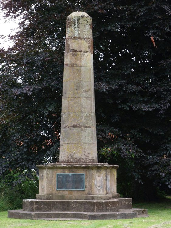 The War Memorial in All Saints' Churchyard, Bromsgrove