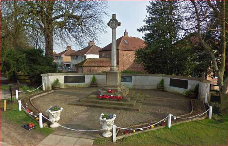 The War Memorial for Brough With Elloughton And Welton, Brough (East Yorkshire)