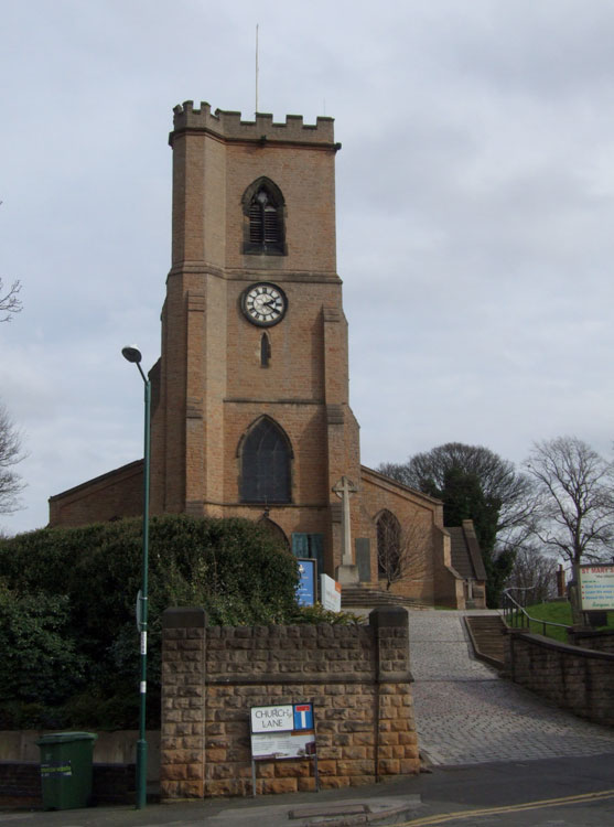 St Mary the Virgin and All Souls Church, Bulwell (Notts)