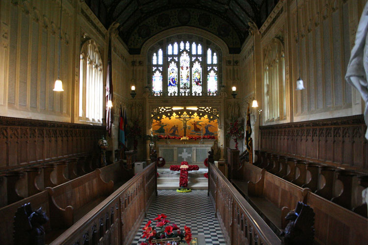 The Chapel of St. Nicholas, Carisbrooke Castle (IOW)