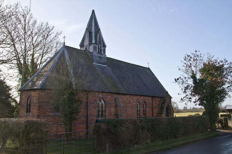 The Church of St. Mary Magdalene in Coatham Lane, Coatham Mundeville (Now a Private Residence)