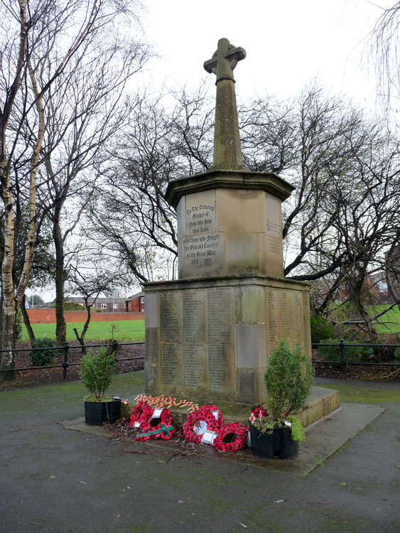 The War Memorial for Collyhurst (Manchester)