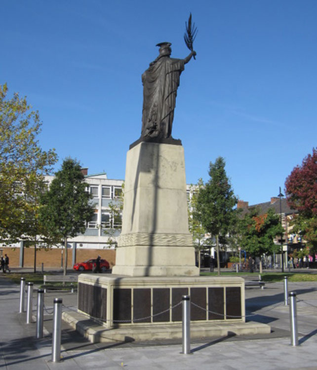 The War Memorial for Crewe (Cheshire)