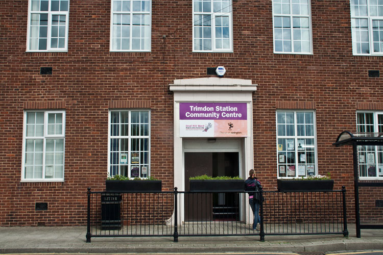 The Trimdon Station Community Centre where the First World War Memorial is now housed. 