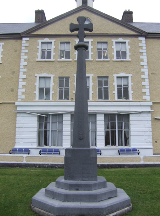 The War Memorial outside St. Mary's Hospital, Dublin