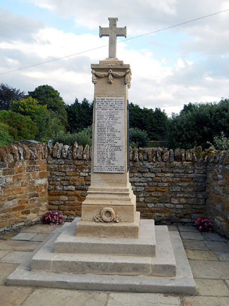 The War Memorial for Duston (Northants)