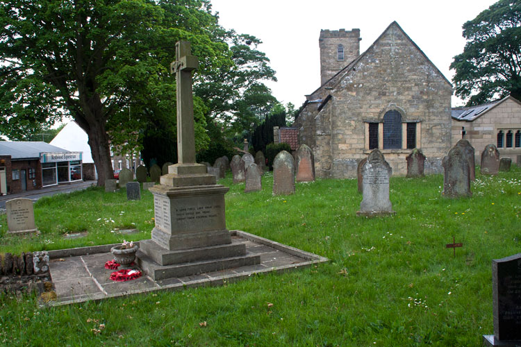 The Memorial at the Church of St. John the Baptist, East Ayton