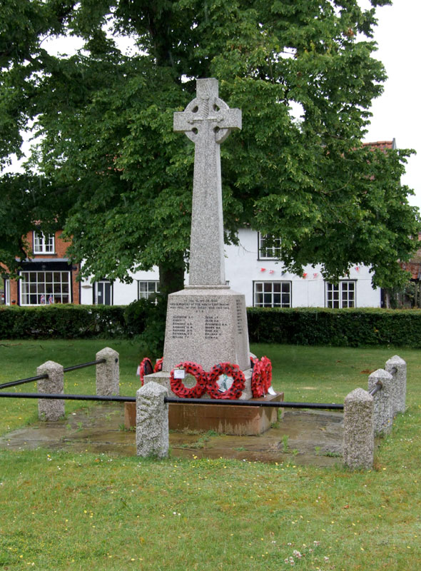 The War Memorial for East Harling, Norfolk