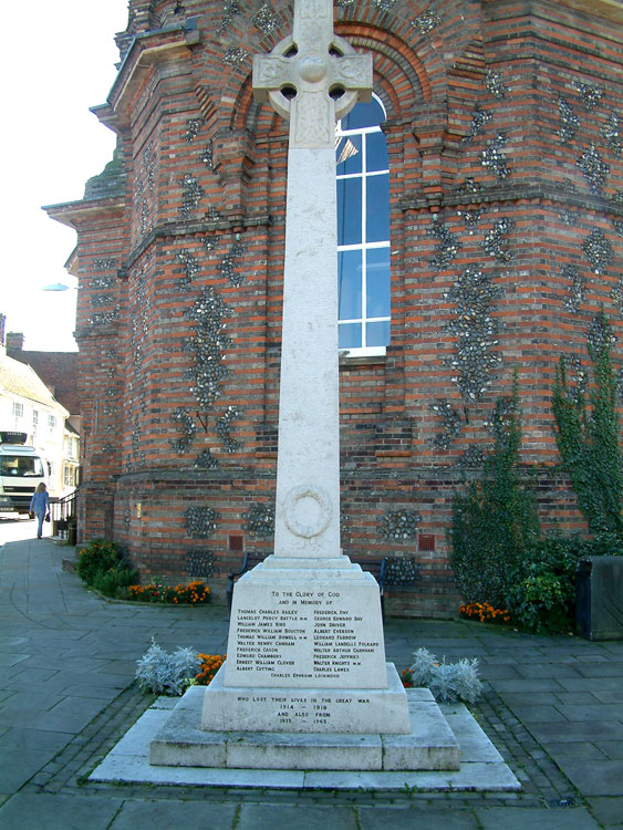 The War Memorial, - Eye (Suffolk)