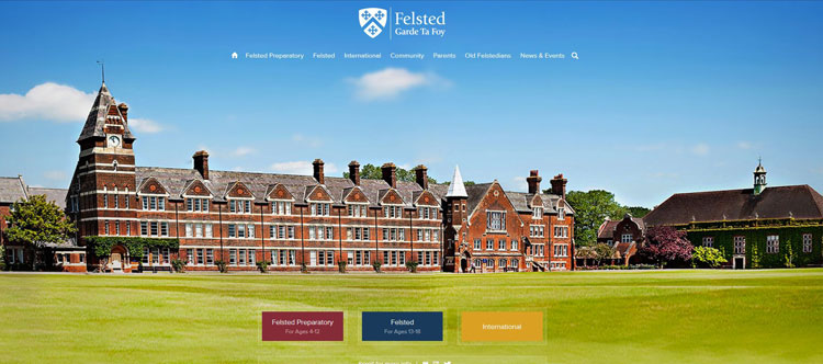 Felsted School's Website