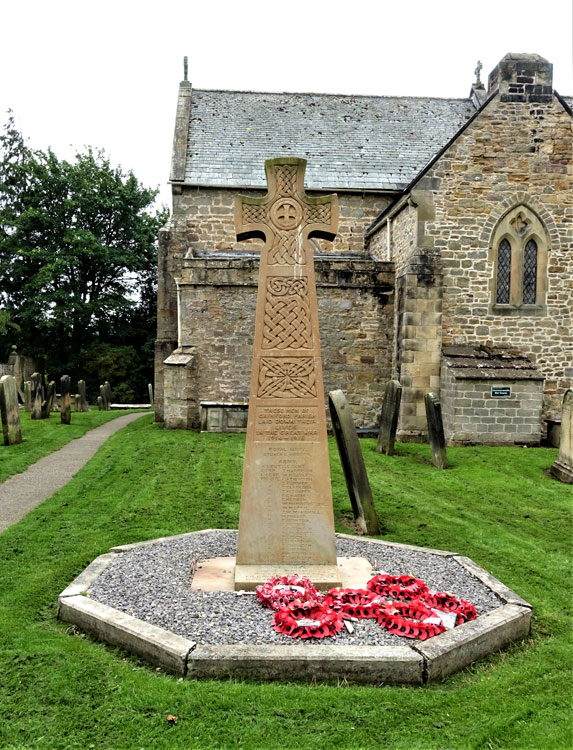 The War Memorial for Gainford (Co. Durham)