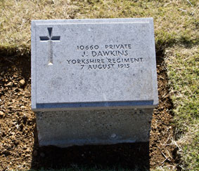 Private James Dawkins. 10660. 