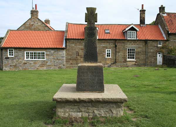 The War Memorial in Goathland.