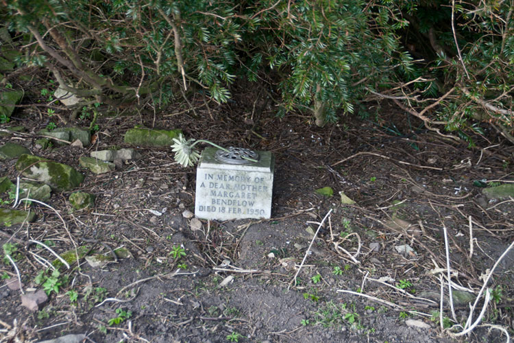 This headstone in Bowes and Gilmonby Cemetery belongs to Margaret Bendelow, the wife of a remarkable soldier of the Yorkshire Regiment, - Matthew Bendelow.