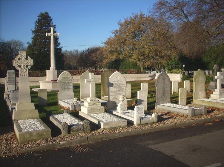 The Cross of Sacrifice in the City of London Cemetery and Crematorium, Manor Park 