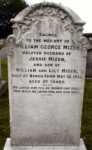 Private William George Mizen. 33350.