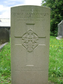 Private George James Curley. 243544. 