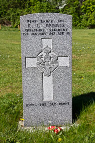 Lance Corporal Robert L Dennis. 9647.