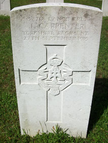 Lance Corporal Jonathan Carpenter, 3/8718. 