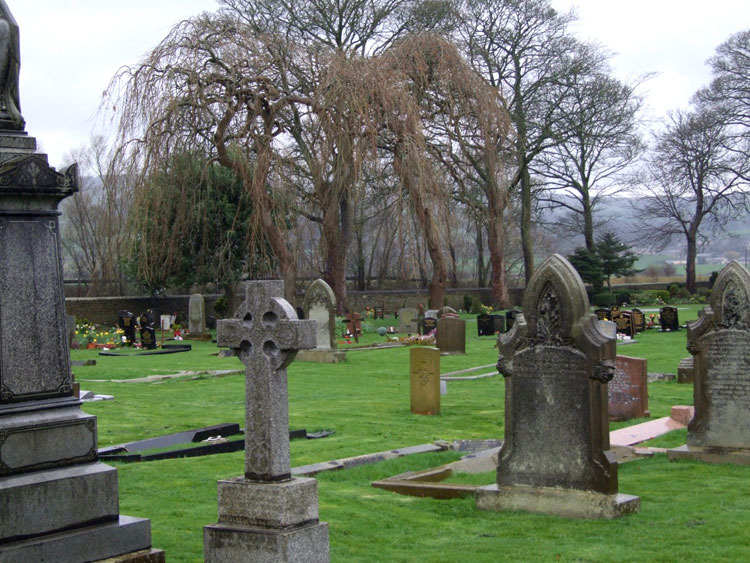 Private Clarke's Headstone in Skipton (Waltonwrays) Cemetery - 2