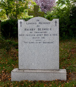 Private Harry Beswick, 235701. 