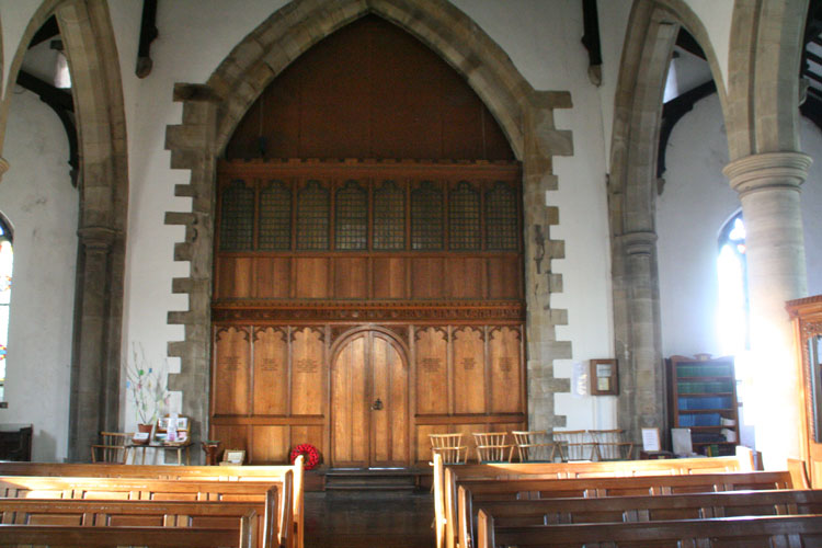 The Memorial Panelling inside the Church of St. Margaret, Hawes - 2