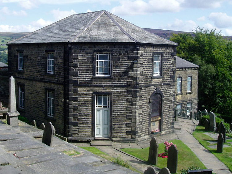 The Wesleyan Methodist Chapel, Heptonstall