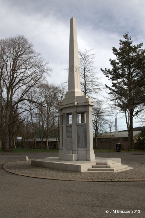 The War Memorial for Huntly, Aberdeenshire