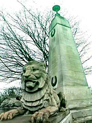 The War Memorial, - Brunner Mond Winnington Works