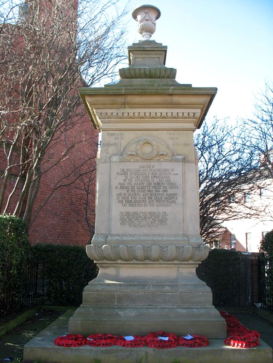 The Cenotaph for the Palmer Shipyard, Jarrow