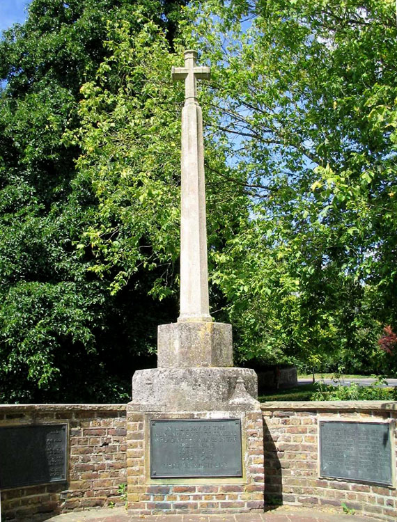 The War Memorial for Kemsing (Kent)