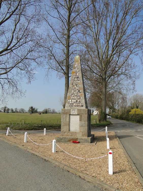 The War Memorial for Langley (Norfolk)