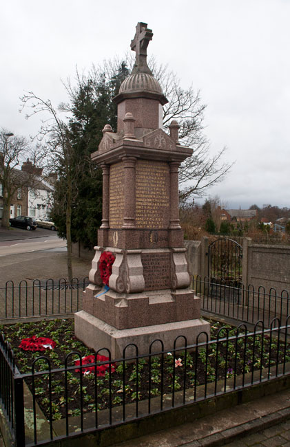 The War Memorial in Langley Park, Co. Durham