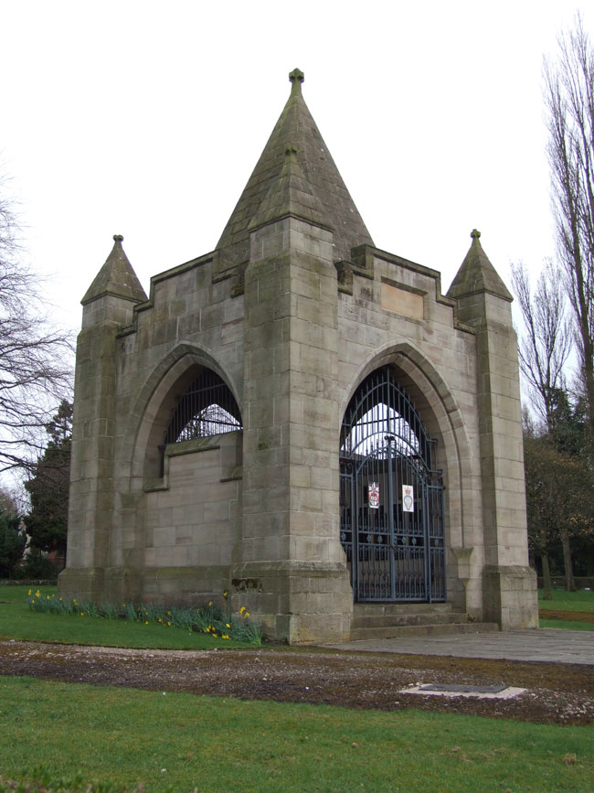 The War Memorial for Longton, Stoke-on-Trent.