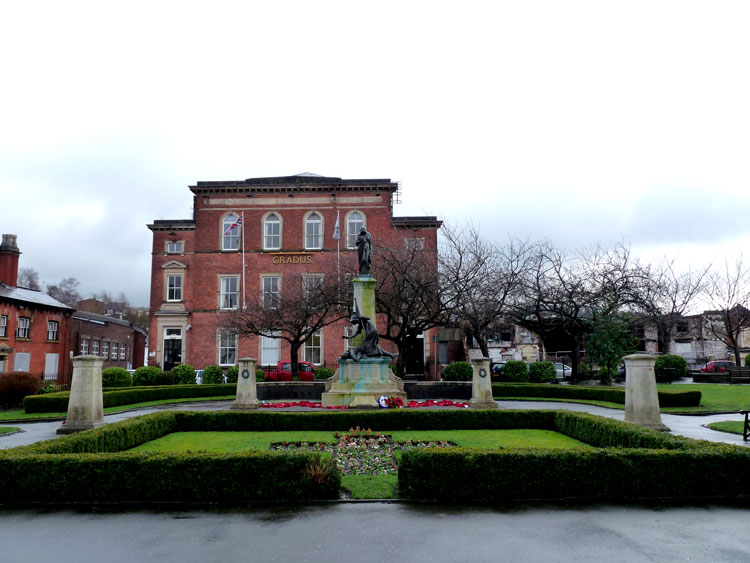 The War Memorial for Macclesfield