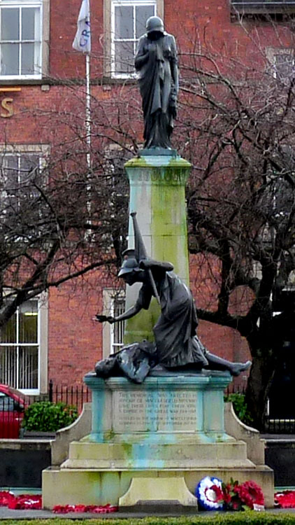 The War Memorial for Macclesfield