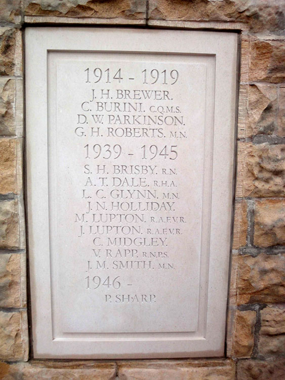 The Additional Panel Commemorated on 16 September 2018.