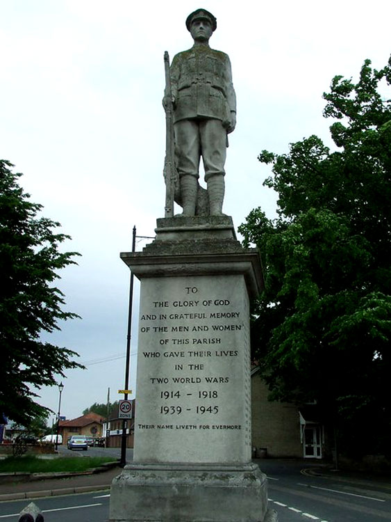 The War Memorial, Mildenhall (Suffolk)