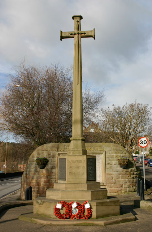 The War Memorial, MIlford (Derbyshire)