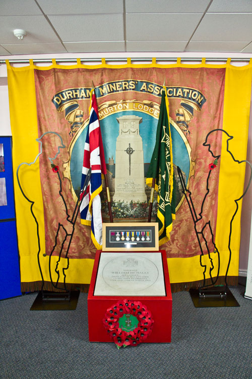 The McNally exhibition held at the Murton Community Centre.