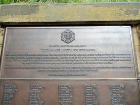 The Dedication of the Plaques