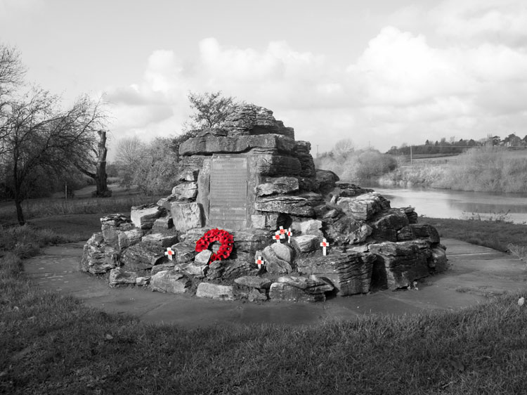 The War Memorial Cairn for Nether Poppleton